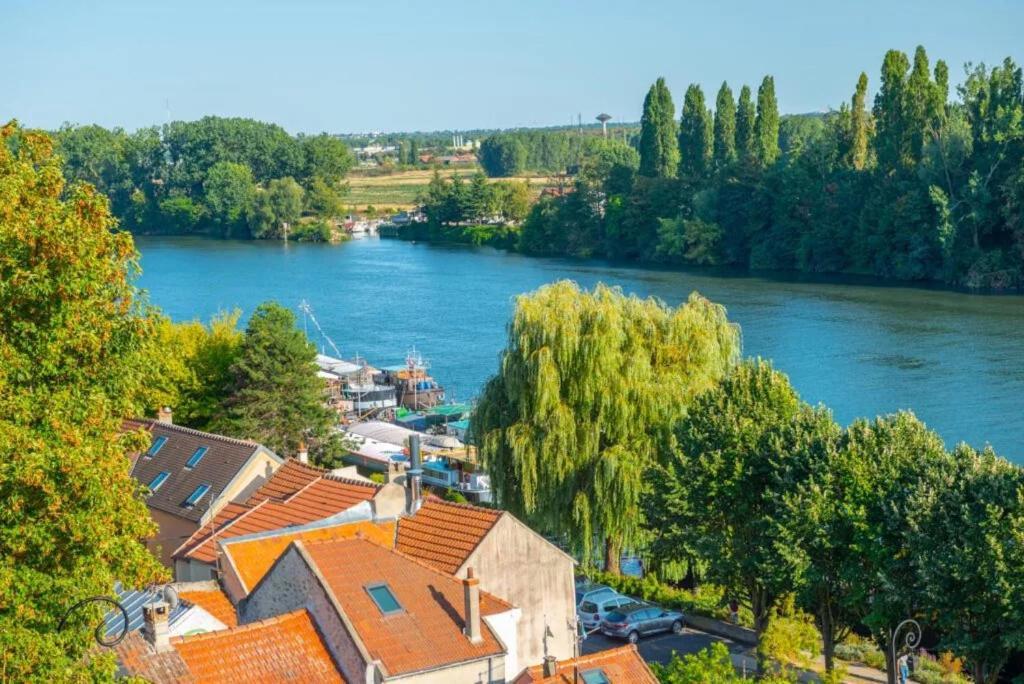 L'Ecrin Meuliere Appartement Conflans-Sainte-Honorine Buitenkant foto